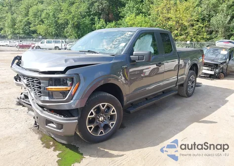 2025 Ford F-150 Stx from USA, damaged, VIN 1FTEX2LP4SKD24923